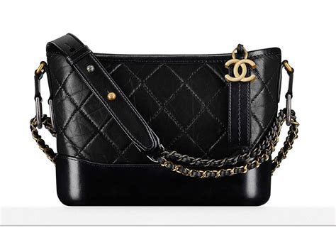 chanel gabrielle purse black and white|chanel gabrielle bag small price.